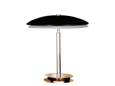 BIS - TRIS - Opal glass and metal table lamp _ FontanaArte