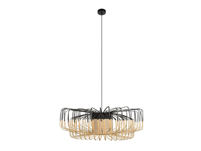 BAMBOO UP AND DOWN - Bamboo pendant lamp _ Forestier