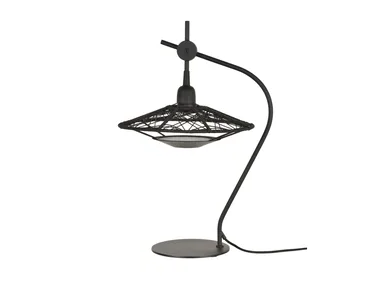 CARPA - LED direct-indirect light cotton desk lamp with fixed arm _ Forestier