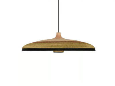 GRASS - LED abacá pendant lamp _ Forestier