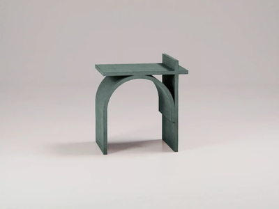 COFFEE TABLE E - Rectangular cement coffee table _ Forma&Cemento