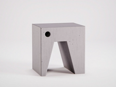 COFFEE TABLE M - Cement coffee table _ Forma&Cemento