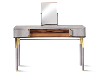 BLASY VANITY - Leather dressing table _ Former In Italia