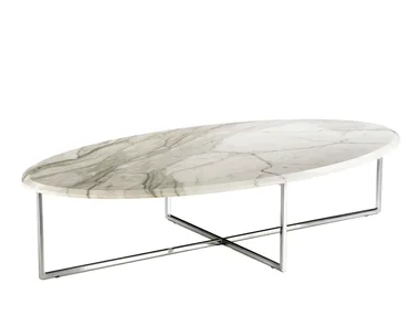 DCV 700 - Oval marble coffee table _ Former In Italia