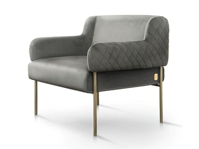 GINEVRA - Velvet armchair with armrests _ formitalia luxury group