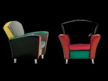 SWING - Upholstered armchair with armrests _ formitalia luxury group