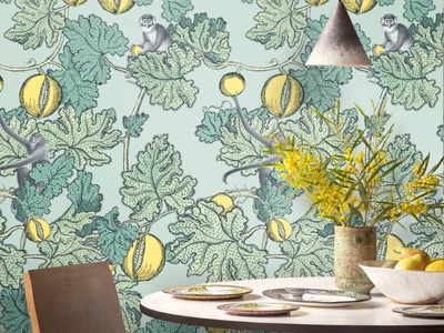 FRUTTO PROIBITO - Wallpaper _ Fornasetti