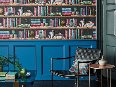 LIBRERIA - Wallpaper _ Fornasetti