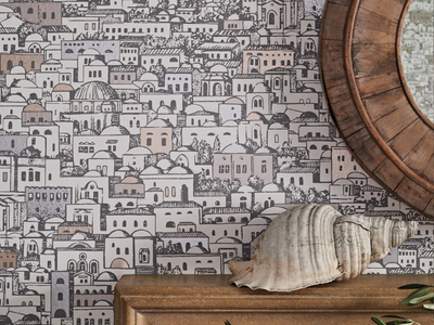 MEDITERRANEA - Wallpaper _ Fornasetti