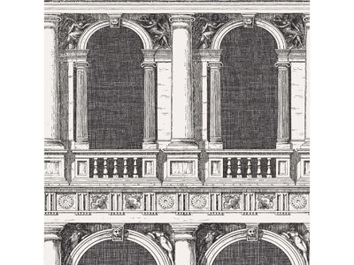 PROCURATIE - Wallpaper _ Fornasetti