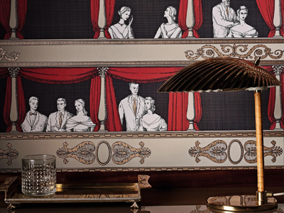 TEATRO - Wallpaper _ Fornasetti