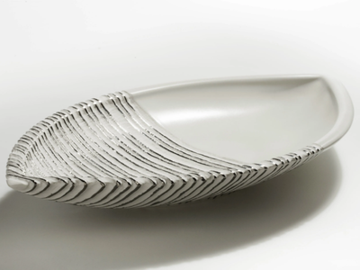 ANTITHESIS GOLD AND PLATINUM - Porcelain centerpiece _ Fos Ceramiche