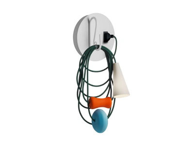 FILO - LED wall lamp made of blown glass and porcelain _ Foscarini