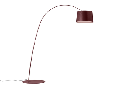 TWIGGY - Composite material arc lamp with metal base _ Foscarini