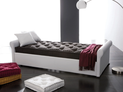 GAME - Sectional fabric sofa bed with removable cover _ Frauflex