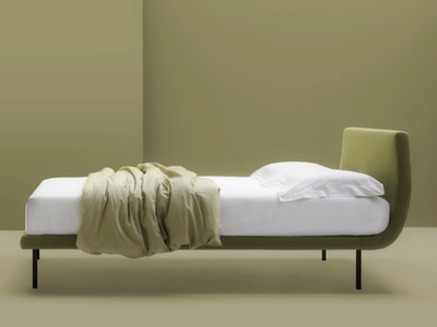 VOLO - Upholstered bed with removable cover _ Frauflex