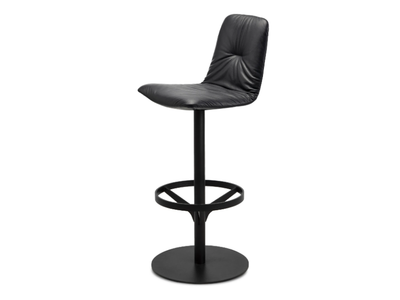 LEYA BAR CHAIR - Swivel barstool with back _ Freifrau