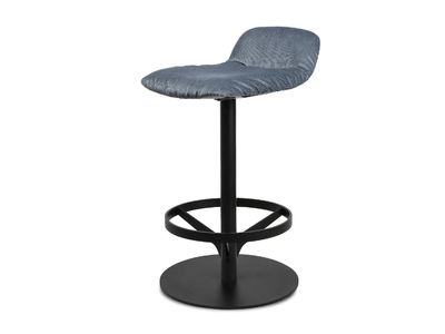 LEYA KITCHENSTOOL LOW - Swivel kitchen stool with footrest _ Freifrau