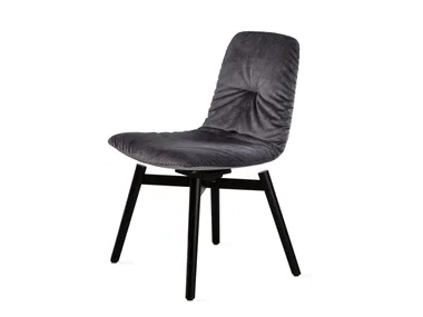 LEYA - Swivel upholstered fabric chair _ Freifrau