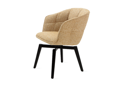 MARLA ARMCHAIR HIGH - Upholstered fabric chair with armrests _ Freifrau