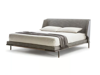 ALFRED - Double bed with upholstered headboard _ Frigerio