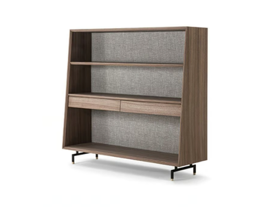 ANALOG - Freestanding wood veneer bookcase _ Frigerio