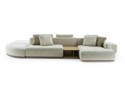 EDDIE DOUBLE - Double-sided fabric sofa _ Frigerio
