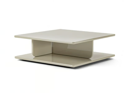 EDDIE - Square lacquered wood coffee table _ Frigerio