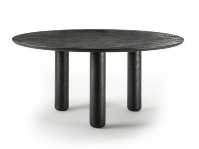 ROLL-O - Round wooden table _ Frigerio