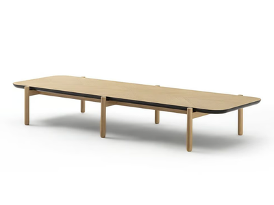 STEPAN - Low wooden coffee table _ Frigerio