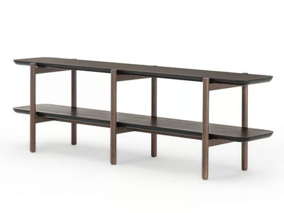 STEPAN - Open wooden bookcase _ Frigerio