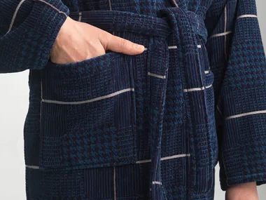 GALLES - Cotton bathrobe _ Gabel