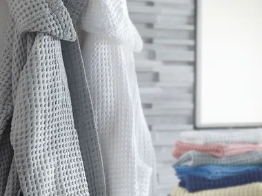 MILLE NIDONE - Cotton bathrobe _ Gabel