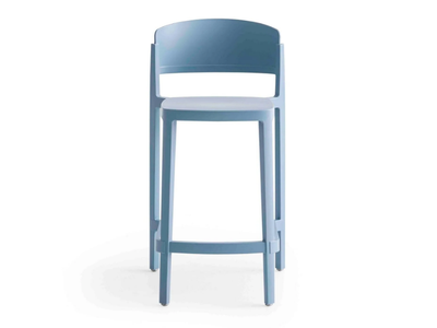 ABUELA STOOL - High technopolymer stool with back _ GABER