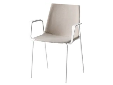 AKAMI ITB - Upholstered chair with armrests _ GABER