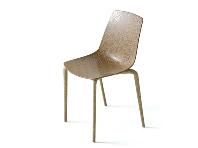 ALHAMBRA ECO - Composite wood chair _ GABER