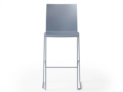 ARTESIA STOOL 75 - Sled base high technopolymer stool _ GABER