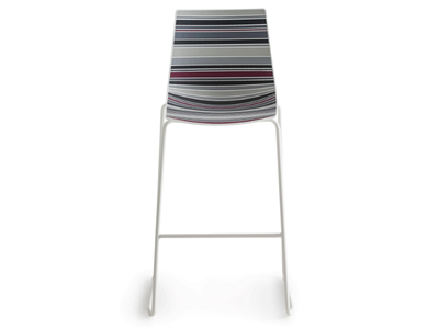 COLORFIVE ST 76 - Sled base high technopolymer stool _ GABER