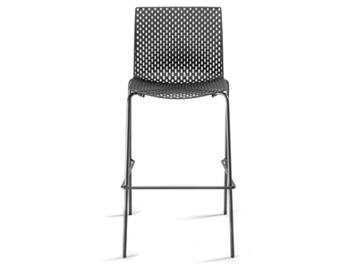 FULLER 65/75 - High technopolymer stool with back _ GABER