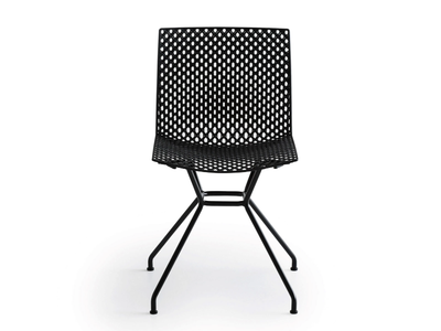 FULLER TC - Trestle-based technopolymer chair _ GABER