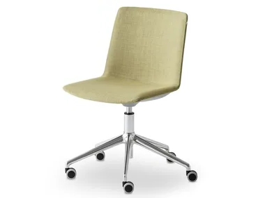JUBEL I5R - Height-adjustable upholstered office chair _ GABER