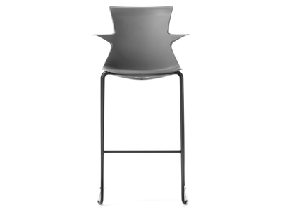 Tema ST 67/77 - Sled base technopolymer stool with footrest _ GABER