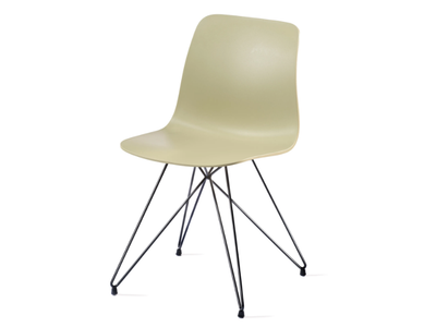 UNIK TC - Trestle-based technopolymer chair _ GABER