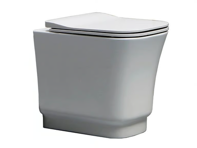 OSAKA - Back to wall rimless ceramic toilet _ Gaia Mobili