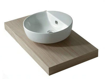 EDEN - Countertop round ceramic washbasin _ GALASSIA