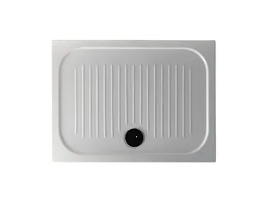H6 - FLAT - 70 x 100 - Anti-slip rectangular shower tray _ GALASSIA