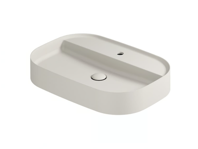 SMART B 7400 - Countertop rectangular ceramic washbasin _ GALASSIA