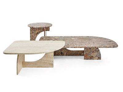 SELCE - Stone coffee table _ Gallotti&Radice