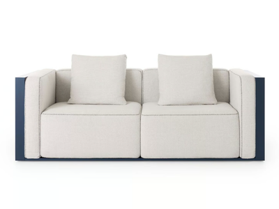 ISLABLANCA - 2 seater garden sofa _ GANDIABLASCO