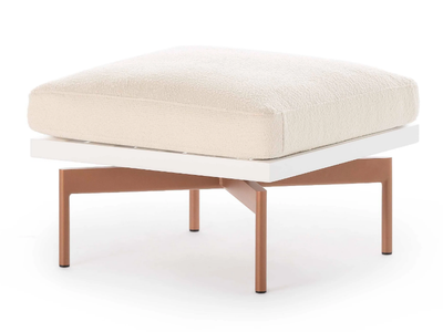 ONDE - Square fabric pouf _ GANDIABLASCO